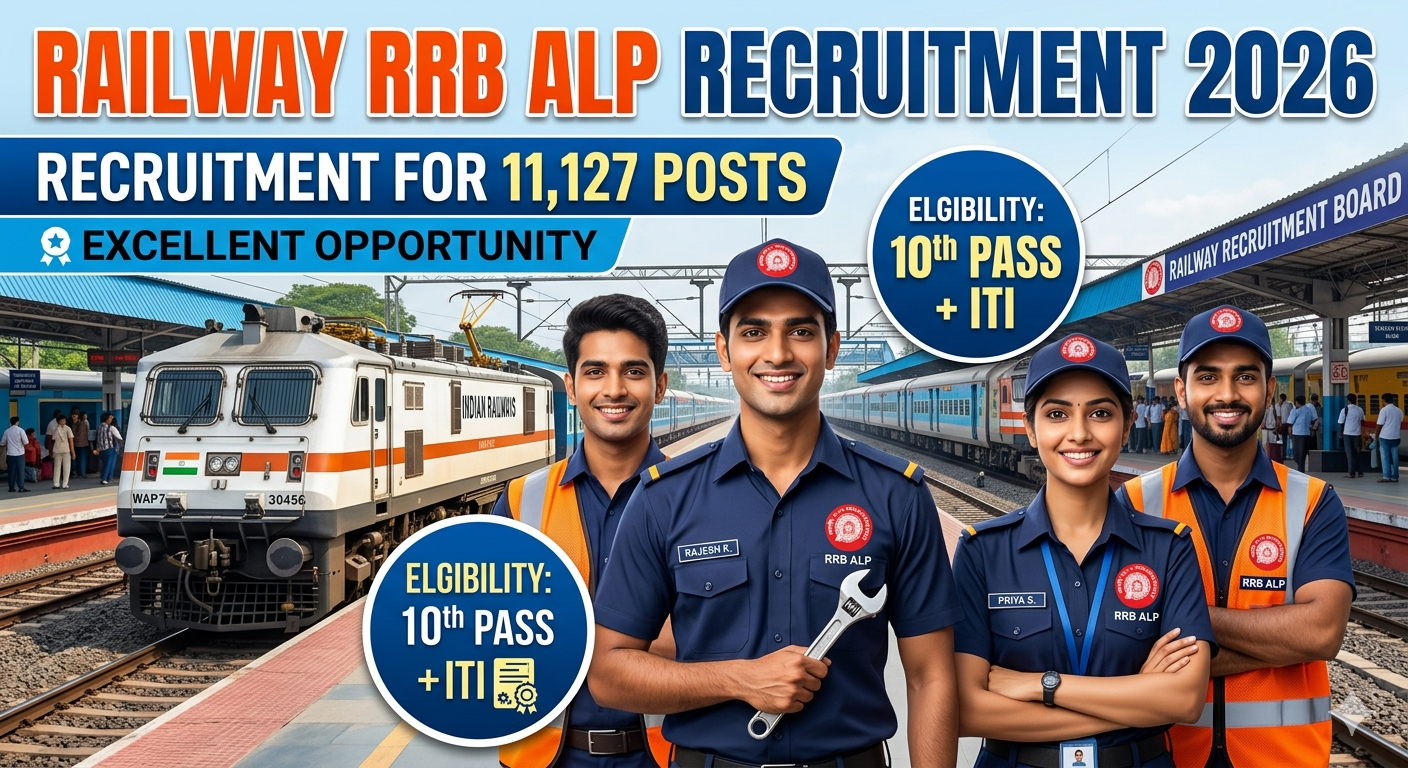 Railway RRB ALP Recruitment 2026